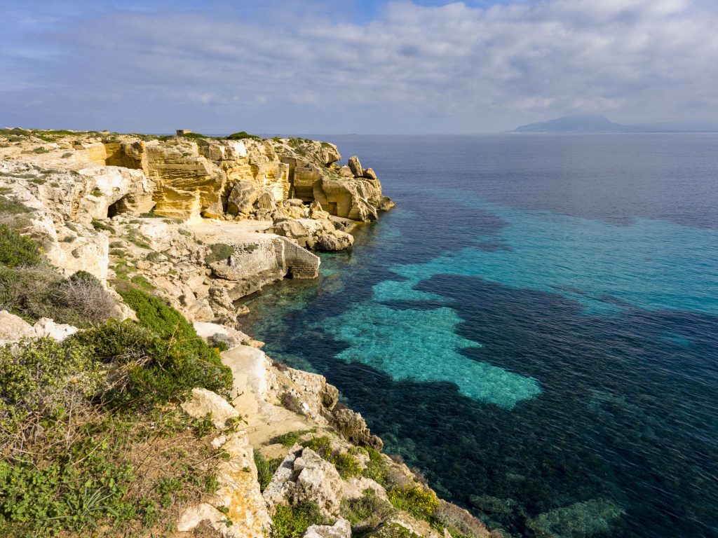 Favignana nelielā saliņa