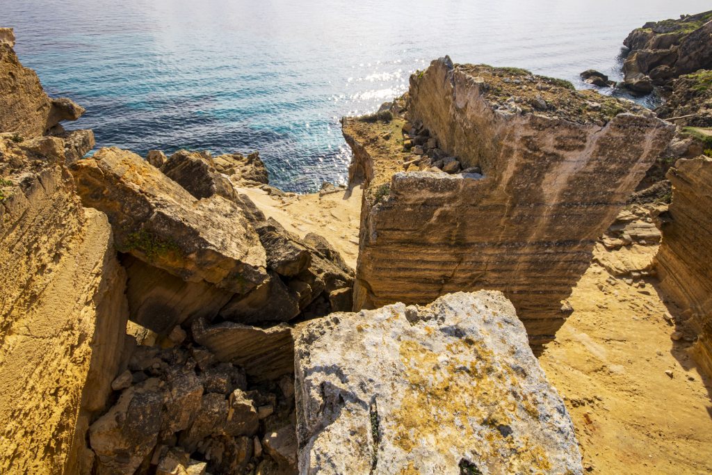 Favignana nelielā saliņa