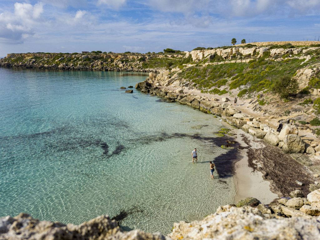 Favignana nelielā saliņa