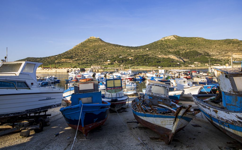Favignana nelielā saliņa